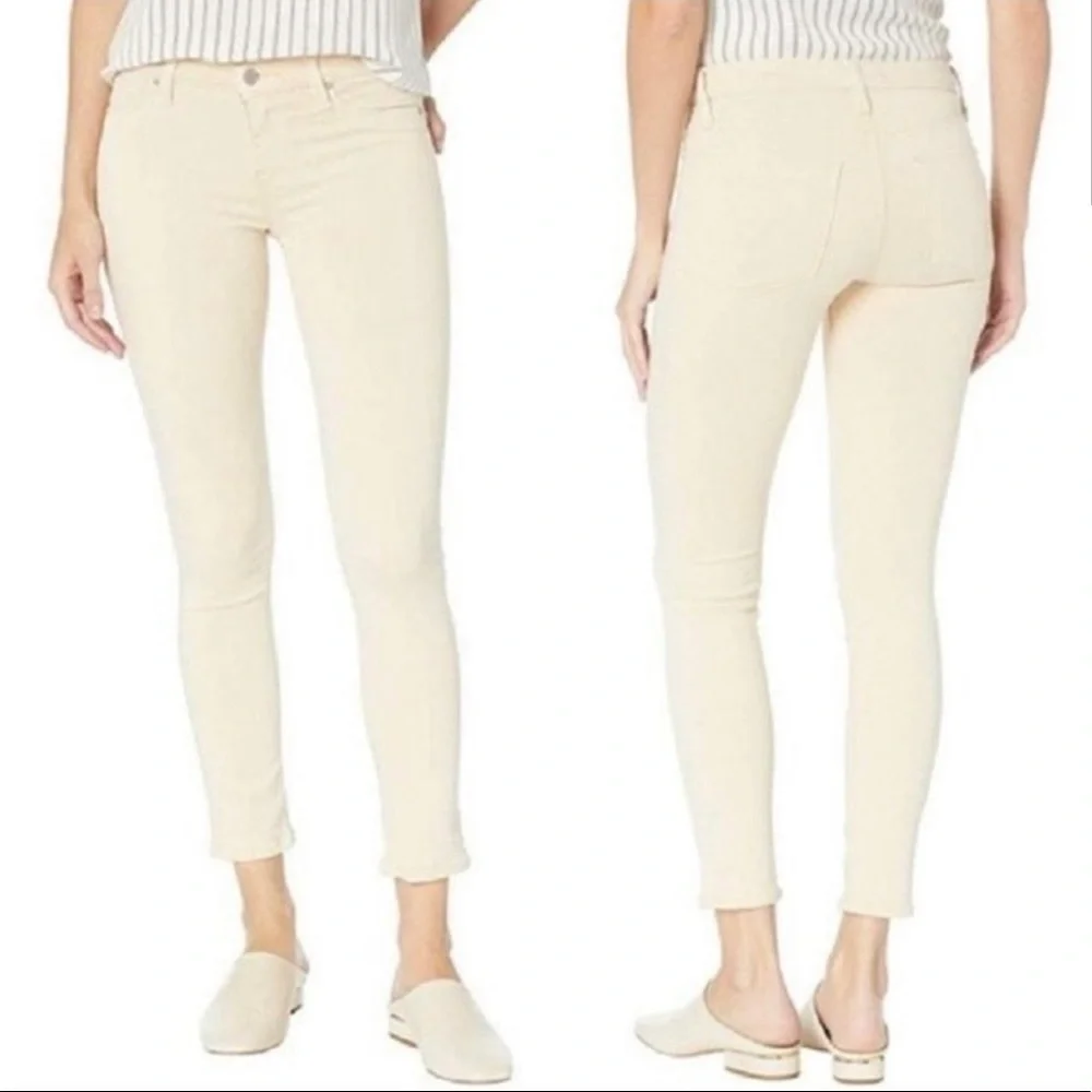 hudson | tally skinny crop fawn size 36 pants - Picture 2 of 7